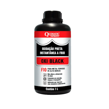 Oxidação Preta Instantânea a Frio 1L OXI BLACK Quimatic CB1-a9128768-478f-4df4-af75-afea6a8c5b76