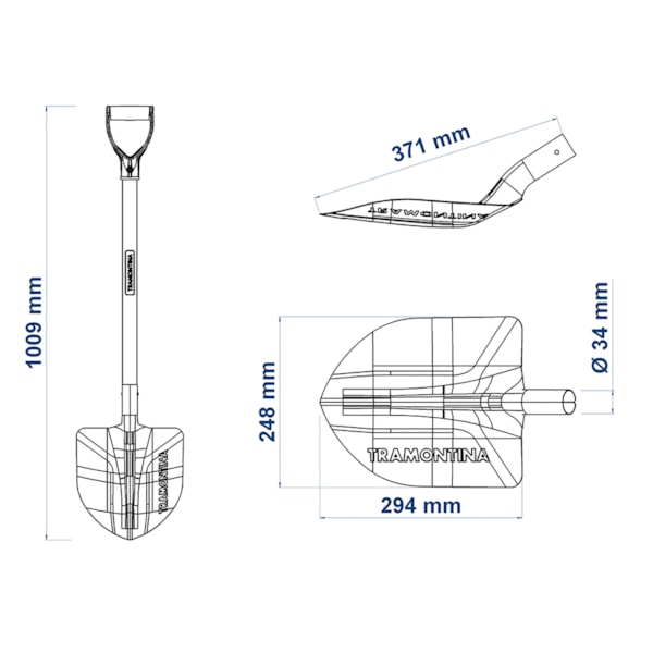 Pá de Bico com Cabo de Madeira 71 cm Tramontina-f4df89c9-e4cc-4645-a1e1-0f58962381b4