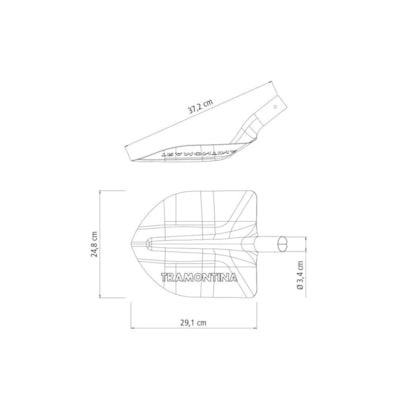 Pá De Bico N.3 S/Cabo 77459034 Tramontina -7899a888-239c-4ff7-a9a2-b5841eb567d3