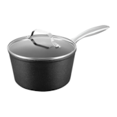 Panela Black Rock em Alumínio Indução 16cm 1,3L Preta 10033 Mimo Style