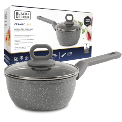 Panela C/Tampa 16cm 1,4L Cerâmico BXCWHCSP003 Black&Decker-626abce5-74fb-4b59-b478-5d520c343869