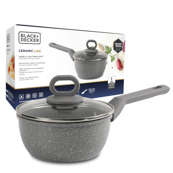 Panela C/Tampa 18cm 2,2L Cerâmico BXCWHCSP004 Black&Decker-a0214419-06fd-4e20-b869-f65877de7bb0
