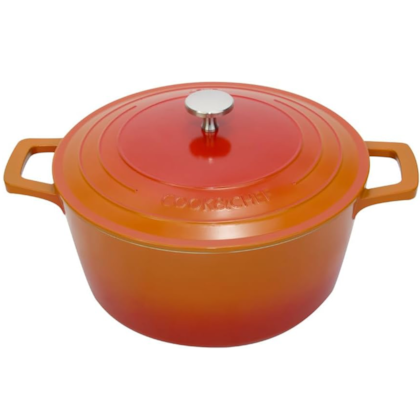 Panela Caçarola Cook e Chefe Cerâmica em Alumínio Indução 20cm 2,4L Laranja 9502 Mimo Style -b5af06d3-d225-40dc-af8a-a57251c9e279