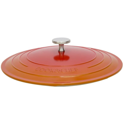 Panela Caçarola Cook e Chefe Cerâmica em Alumínio Indução 20cm 2,4L Laranja 9502 Mimo Style -be9f2756-9495-4388-ad96-27dcb8e3fd76