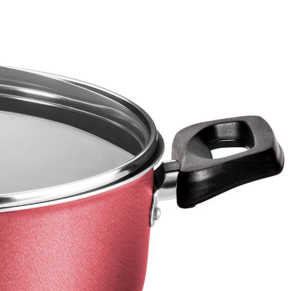 Panela Caçarola Cristal Superflon em Alumínio 24cm 4,1L Cereja 8944 Mta-aaa8c910-8f08-469f-9c97-3552bf3621a4