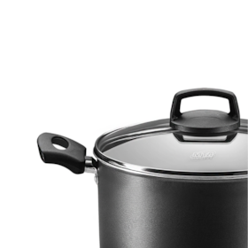Panela Caçarola Cristal Superflon Em Alumínio 26cm 5,8L Grafite 966 Mta