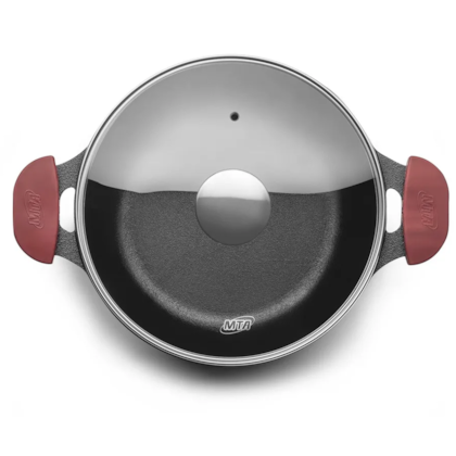 Panela Caçarola em Ferro Fundido 30cm 8,0L Com Tampa Preta 8376 MTA-c196b6f2-ab0e-4889-b0c4-a668609633d0