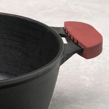 Panela Caçarola em Ferro Fundido 30cm 8,0L Com Tampa Preta 8376 MTA-2be686e0-73b8-4b2a-9c37-6f588d063a0a
