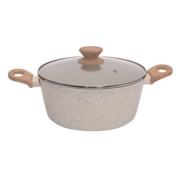 Panela Caçarola Style Cook em Alumínio Indução 28cm 7,0L Mármol 10254 Mimo Style-cccff0ff-2509-4e8a-b895-93df3216365f