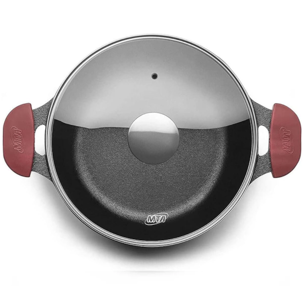 Panela Caçarola TVT em Ferro Fundido Para Forno/Fogão 24cm 4,0L 8342 MTA-31e8656b-f161-40e6-b334-a50793b4a7a0