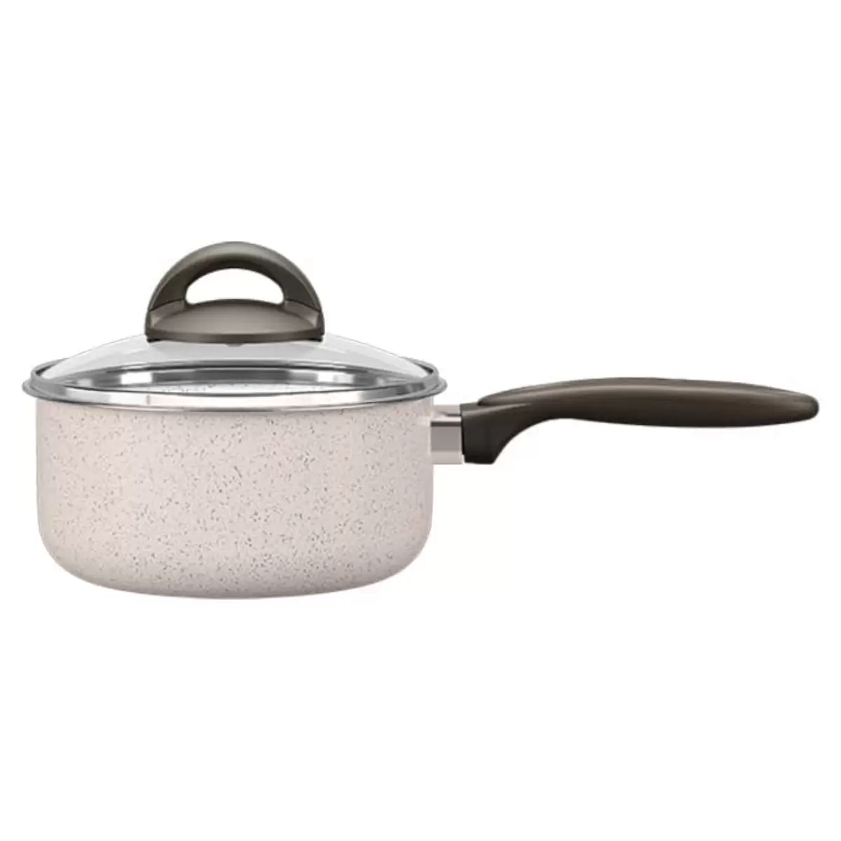 Panela Cerâmic Life Suprema Alumínio 16cm 1,3L Vanilla 7244/360