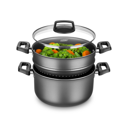 Panela Cozivapor com Tampa 3 em 1 20cm 3,2L Grafite 8215 MTA-26bad6ee-a9b9-4985-ad61-0a4fee5c814f