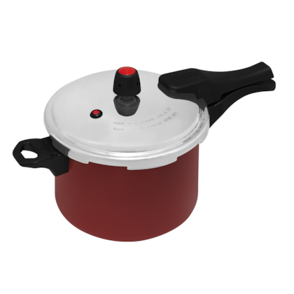 Panela De Pressão 4,5 Litros Bordô 1375 Eirilar-e7509595-365f-43f4-aa76-fed9e8b290a9
