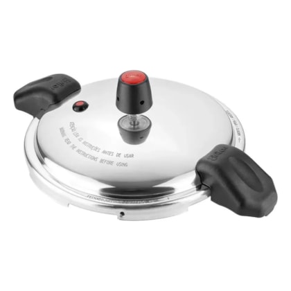 Panela De Pressão 4,5 Litros Trava Externa Bordô 2555 Eirilar-1176357d-b12e-4162-98f4-b6e3255bfe9f