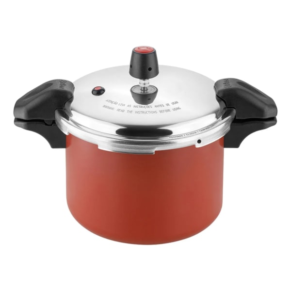 Panela De Pressão 4,5 Litros Trava Externa Bordô 2555 Eirilar-27a88458-fd03-44f9-b5c5-e1e9dbc20c8f