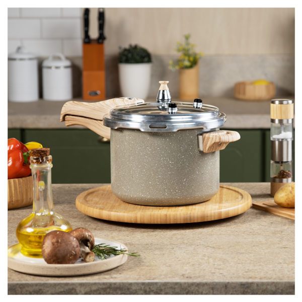 Panela de Pressão 4,5L Com revestimento Cerâmico Antiaderente 14937802 Oster-af4e0109-851b-4d52-89d0-4993013aba97
