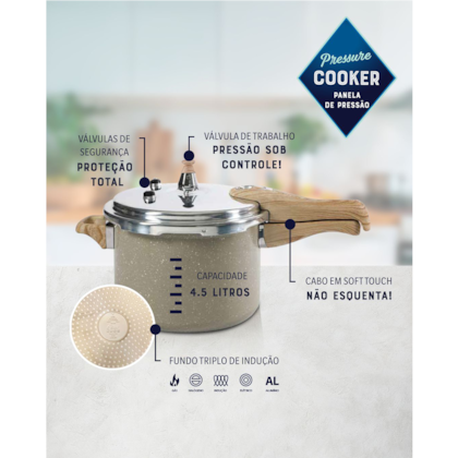 Panela de Pressão 4,5L Com revestimento Cerâmico Antiaderente 14937802 Oster-1ddc1b17-c17c-4093-8aab-ecbc28f51aa0