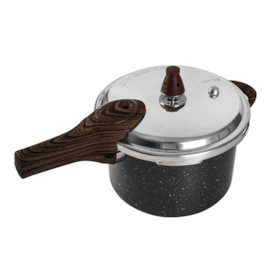 Panela de Pressão Ceramic Life Indução 4,2L Granito Brinox 4952109