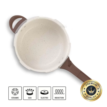 Panela de Pressão Ceramic Life Pressure Pro Ceramic Indução 4,2L Vanilla 4952/101 Brinox-29a8437b-e564-4a96-b6f3-f9de541f929f