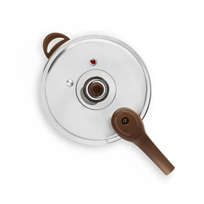 Panela de Pressão Ceramic Life Super Pressure com Fundo de Indução 6,8L Vanilla 4952/103 Brinox-473a3527-dc60-4561-b249-037841142197