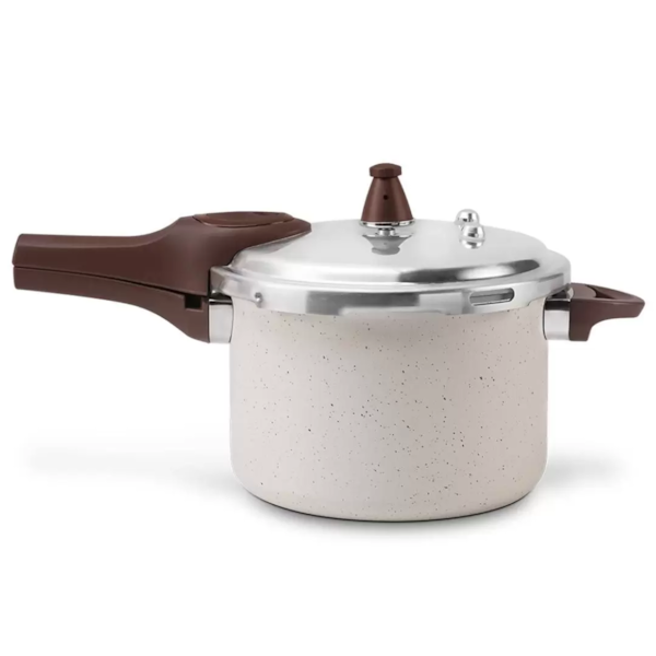 Panela de Pressão Ceramic Life Super Pressure com Fundo de Indução 6,8L Vanilla 4952/103 Brinox-2edd0498-4d9c-472e-8030-29d01faaa671