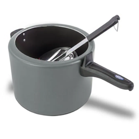 Panela De Pressão Ceramic Life Vapt 23cm 7,5L Cinza 7239/193 Brinox