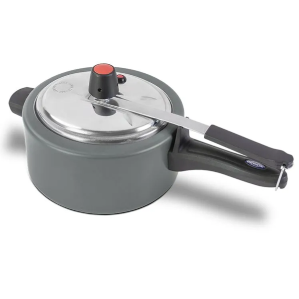 Panela de Pressão Cerâmica Antiaderente Life Vapt em Alumínio 3L 20cm Cinza 7238192 Brinox -c433a9e2-889d-4efe-aa43-f5747a4be31e