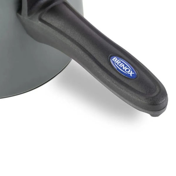 Panela de Pressão Cerâmica Antiaderente Life Vapt em Alumínio 3L 20cm Cinza 7238192 Brinox -d780167d-12ab-4f64-ac65-9b3ae99774b4