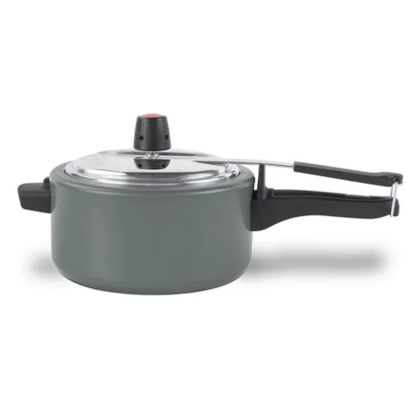 Panela de Pressão Cerâmica Antiaderente Life Vapt em Alumínio 3L 20cm Cinza 7238192 Brinox -de521728-1492-46c3-ad18-e75493d99718