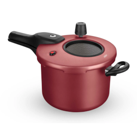 Panela de Pressão Cereja Superior Fecho externo Com Visor 4,5L 6601 MTA
