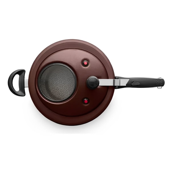 Panela de Pressão com Visor Superior 25cm 6,0L Chocolate 9190 Mta-de2c2242-d2a4-4f9c-a8d5-6d4975c469fd