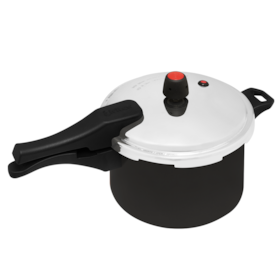 Panela de Pressão Fechamento Externo 4,5L Preta 1376 Eirilar