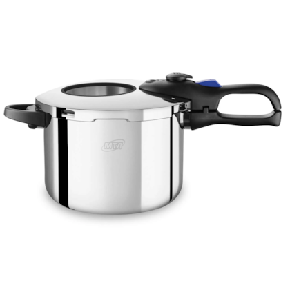 Panela de Pressão Inox de Fechamento Externo 6,0L com Cozi-Vapor e Visor de Vidro 6020 MTA-067d157b-0f02-42b5-9838-a3f8cc8c8168
