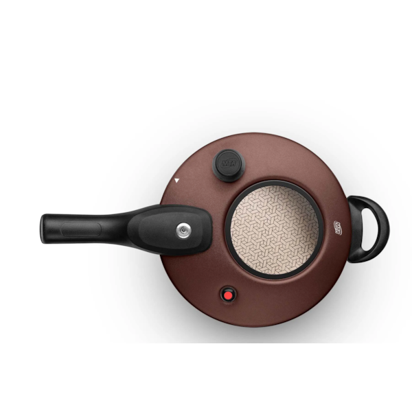 Panela de Pressão Marrom Antiaderente Com Fechamento Externo 4,5 Litros Chocolate 6603 MTA-50e06f8c-5b37-4945-af41-002aed64daa1