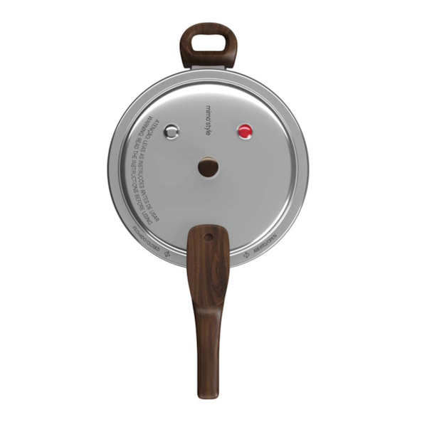 Panela de Pressão Presscook 6,8L Grafite + 1 Colher Silicone-ac3d871a-ca4c-40e0-ae43-fe7125a827b3