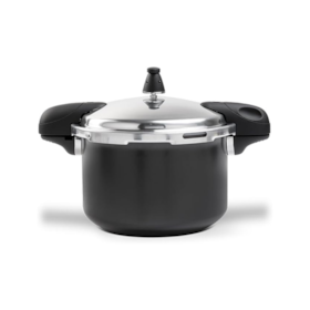 Panela de Pressão Preto Ceramic Life 5,4LT 4953100 Brinox
