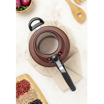 Panela de Pressão Superior com Visor 3,0L Chocolate 6026 MTA-928ea93a-55f2-49d6-ab0a-e098061001e8