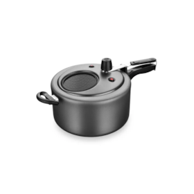 Panela de Pressão Superior Fechamento Interno com Visor 3,0L Grafite MTA