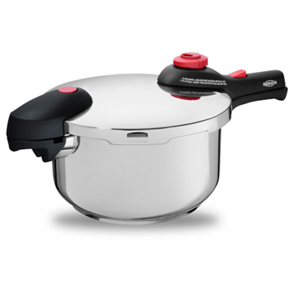 Panela de Pressão Supra em Aço Inox 4,5L 22cm x 19,5cm 493010 Brinox -036f39fb-dcd4-4935-8441-7aede4041099