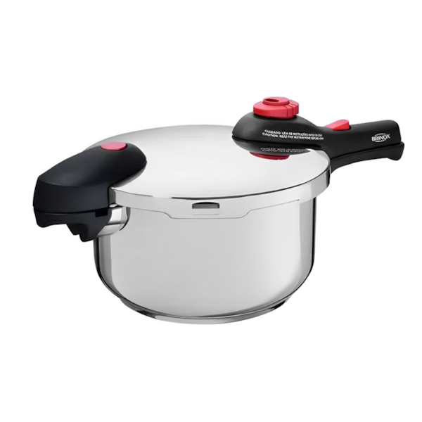 Panela de Pressão Supra em Aço Inox 6L 22cm x 25cm 4930102 Brinox-95e016fe-48fe-4c44-87bd-4b5870e79a89