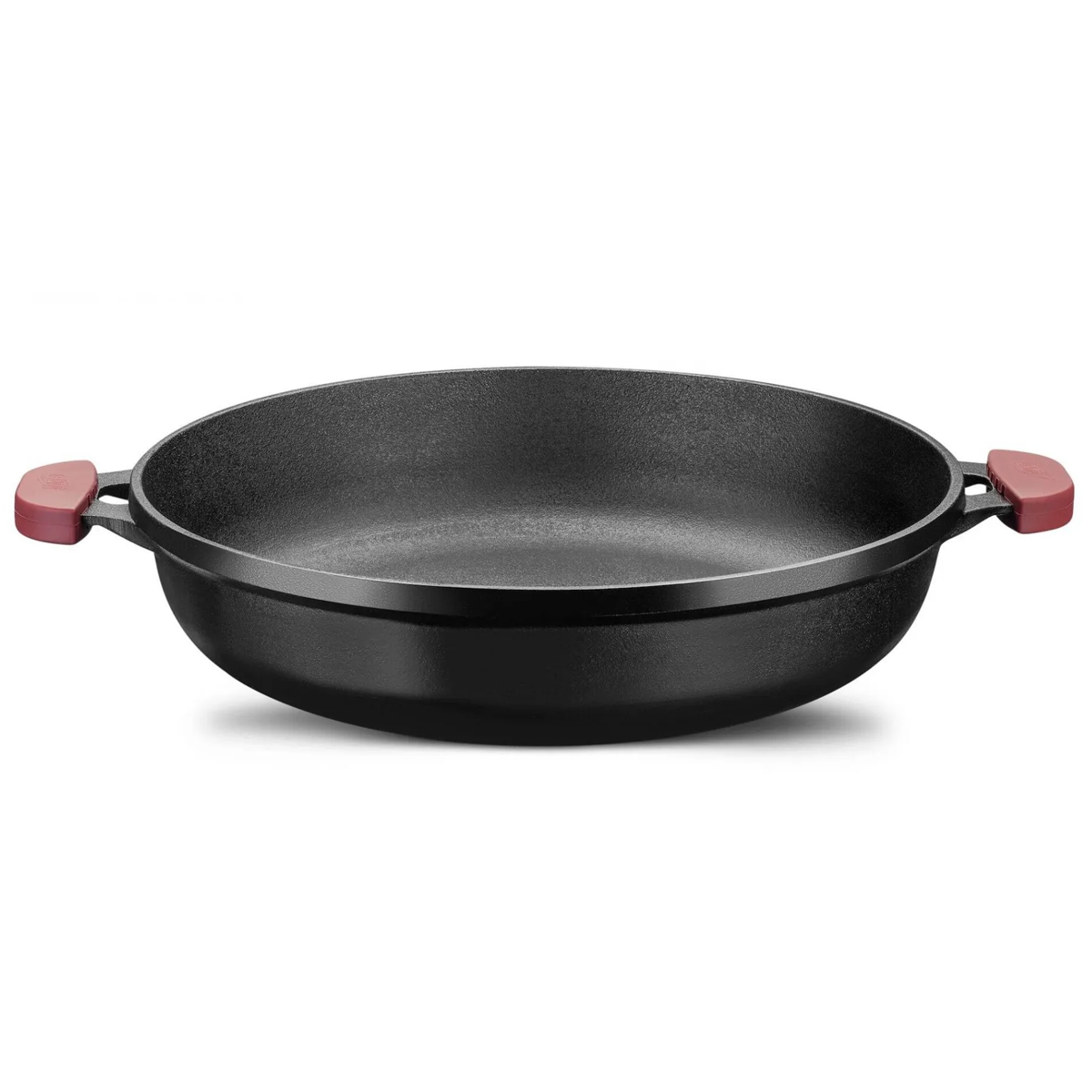 Panela Disco Alto TVT Em Ferro Fundido para Forno/Fogão 36cm 6,9L