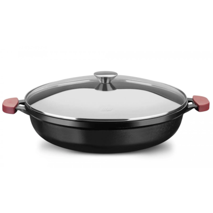 Panela Disco Alto TVT Em Ferro Fundido para Forno/Fogão 36cm 6,9L 8343 MTA