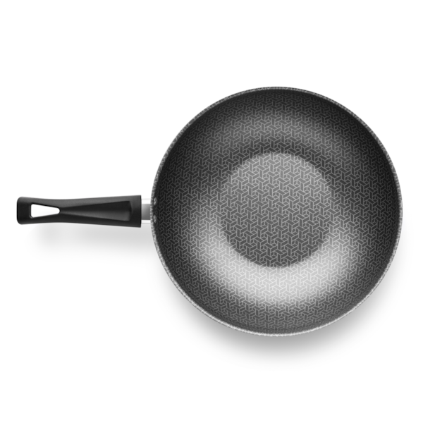Panela Flora Wok Colors Grafite N°28 4,3L 8101 MTA-00b2523f-2b73-4b1a-bac3-81cd2d6c8b38