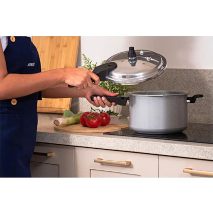 Panela Pressão Cinza Ceramic Life Super 5,4LT 4954103 Brinox-2223c9b1-4f9d-48be-8336-277e5fd2b97a