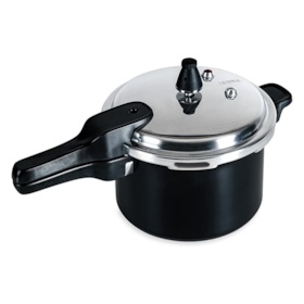 Panela Pressão Preto Ceramic Life Super 5,4 4954102 Brinox
