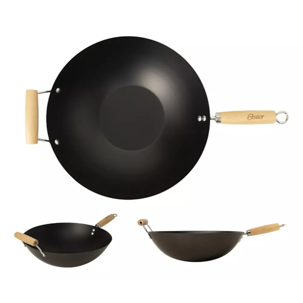 Panela Wok 34cm Antiaderente - 145741.01 Oster -73cf2b31-706e-481a-9fcb-bd56b532b69e