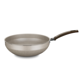 Panela Wok 4,3L N°28 Alumínio Cor Baunilha MTA 1269