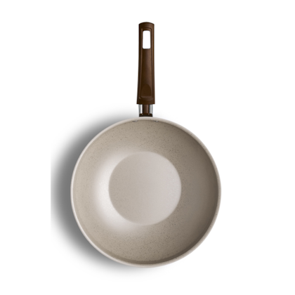 Panela Wok 4,3L N°28 Alumínio Cor Baunilha MTA 1269-2b9f4d5d-439a-4c29-944e-f362661c1059