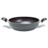  Panela Wok Cerâmic Life Preserve em Alumínio Com Tampa 28cm 3,55L Cinza 7238/195 Brinox