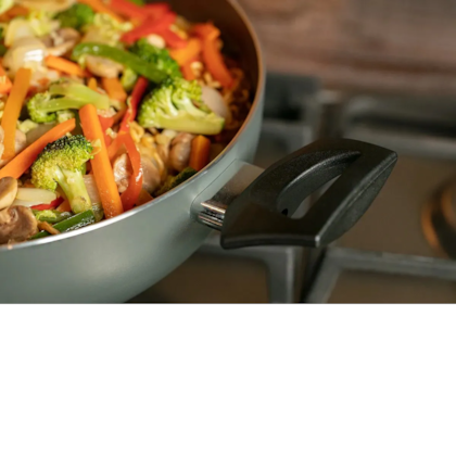 Panela Wok Cerâmic Life Preserve em Alumínio Com Tampa 28cm 3,55L Cinza 7238/195 Brinox-1230159a-8462-4ab4-85c7-13884bd56a33